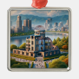 Hiroshima Peace Memorial Park Japan Travel Ornament Aus Metall