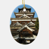 Hiroshima-Schloss 広島城, Hiroshima, Japan Keramikornament (Hinten)