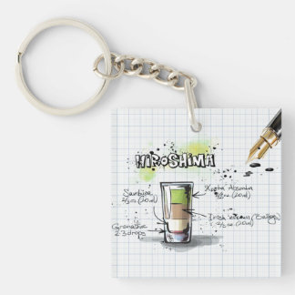 Hiroshima-Schlüsselanhänger Schlüsselanhänger