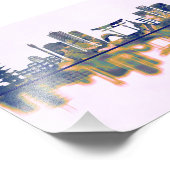 Hiroshima Skyline Fotodruck (Ecke)