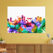 Hiroshima Skyline Leinwanddruck (Insitu (Wohnzimmer))