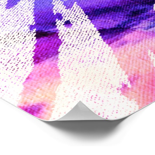 Hiroshima Skyline Poster (Ecke)