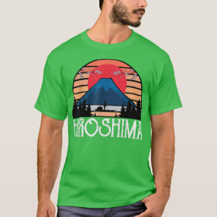 Hiroshima Vintage Japanese Asian Asia Japan Retro  T-Shirt