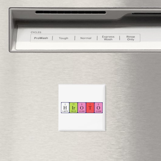 Hiroto Periodenmagnet Magnet (In Situ (Geschirrspüler))