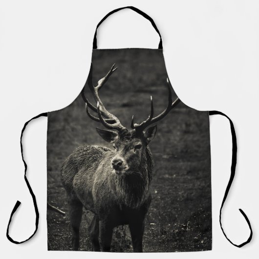 HIRSCH 12 PUNKT BOCK SCHÜRZE (Vorderseite)