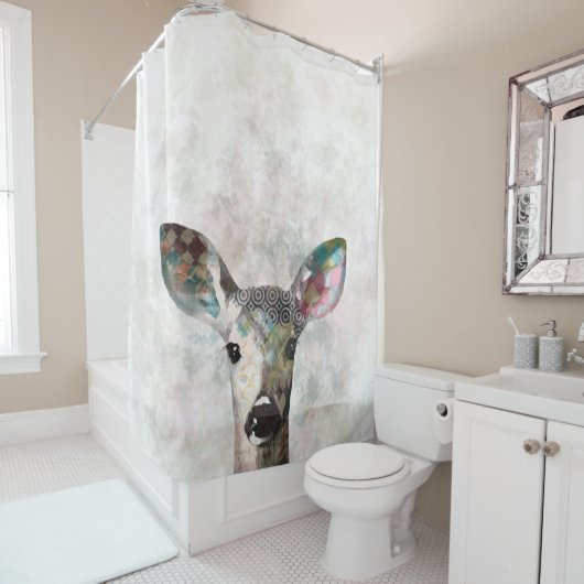 Hirsch 18 duschvorhang (Beispiel)