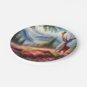 Hirsch 1 pappteller (Schrägansicht)