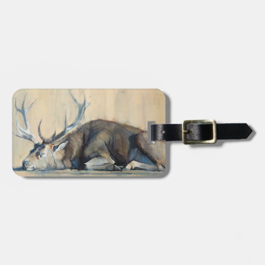 Hirsch 2014 gepäckanhänger (Vorderseite horizontal)