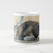 Hirsch 2014 Jumbo-Tasse (Vorderseite)