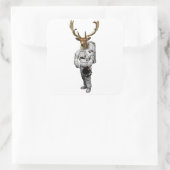 Hirsch Astronaut Sticker (Tasche)