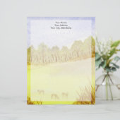 Hirsch Briefbogen (Stehend Vorderseite)