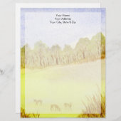 Hirsch Briefbogen (Vorne/Hinten)