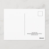 Hirsch, Buchse, Wildtiere, Postkarte (Rückseite)