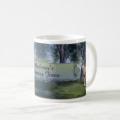 Hirsch Camping Jagd Kaffeetasse (VorderseiteRechts)