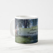 Hirsch Camping Jagd Kaffeetasse (Vorderseite Links)