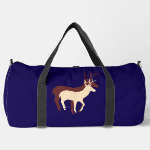 Hirsch Dk Blau Duffle Bag