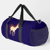 Hirsch Dk Blau Duffle Bag (Rechte Ecke)