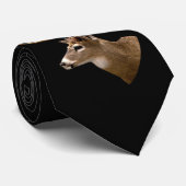 Hirsch-Dollar-Rotwild Krawatte (Gerollt)