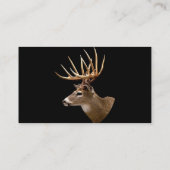 Hirsch-Dollar-Rotwild Visitenkarte (Rückseite)