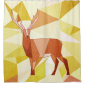 Hirsch Duschvorhang (Vorderseite)