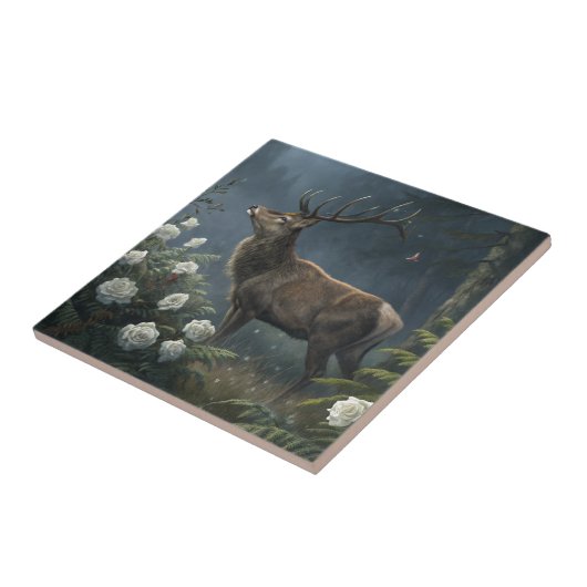 Hirsch Fliese (Seite)