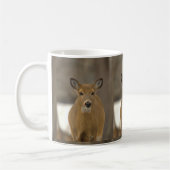 Hirsch-Foto-Tasse Kaffeetasse (Links)