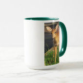 Hirsch-Foto-Tasse Tasse (VorderseiteRechts)