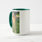 Hirsch-Foto-Tasse Tasse (Vorderseite Links)