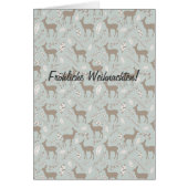 Hirsch, Fröhliche Weihnachten! (Vorne)