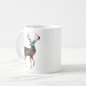 Hirsch Geist Tier Tasse (Vorderseite Links)