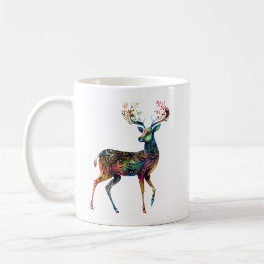 Hirsch Geist Tier Tasse (Links)