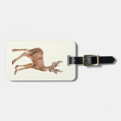 Hirsch Gepäckanhänger (Vorderseite horizontal)