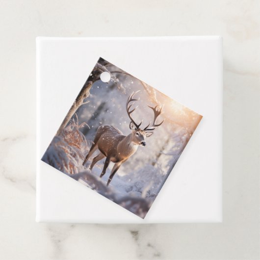 Hirsch Geschenkanhänger (Beispiel)