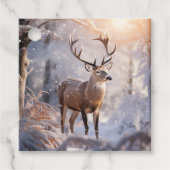 Hirsch Geschenkanhänger (Vorderseite)