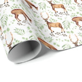 Hirsch Geschenkpapier (Rolleneckpunkt)