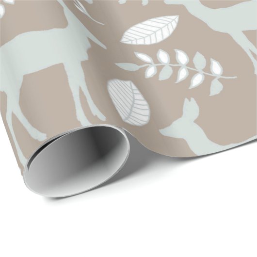 Hirsch Geschenkpapier (Rolleneckpunkt)