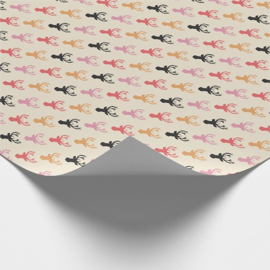 Hirsch Geschenkpapier (Ecke)