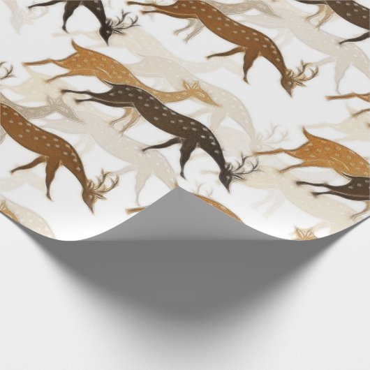 Hirsch Geschenkpapier (Ecke)