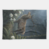 Hirsch Geschirrtuch (Horizontal)