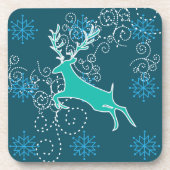 Hirsch Getränkeuntersetzer (Vorderseite)