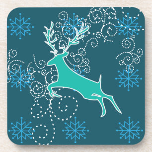 Hirsch Getränkeuntersetzer