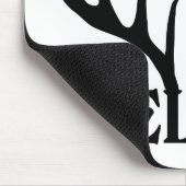 hirsch geweih hirschgeweih junggesellen stag party mousepad (Ecke)