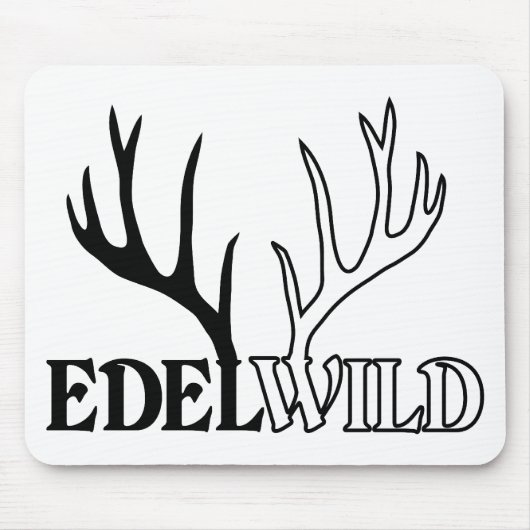 hirsch geweih hirschgeweih junggesellen stag party mousepad (Vorne)