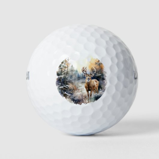 Hirsch Golf Balls Golfball (Vorderseite)