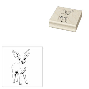Hirsch Gummistempel