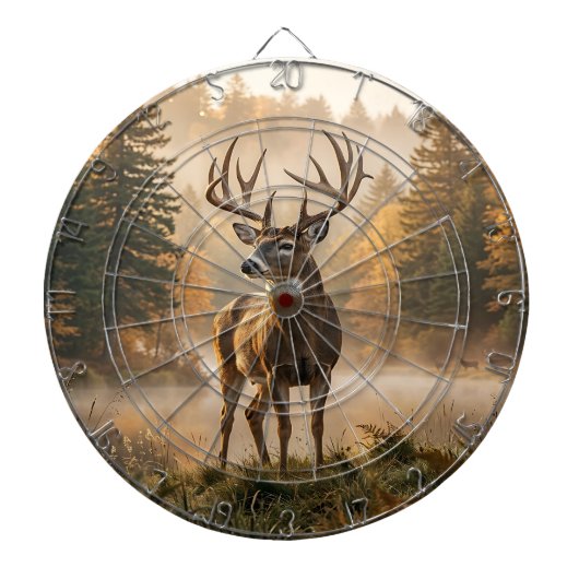 Hirsch Hirschscheibe Dartboard Dartscheibe (vorne)