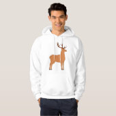 Hirsch Hoodie (Vorne ganz)