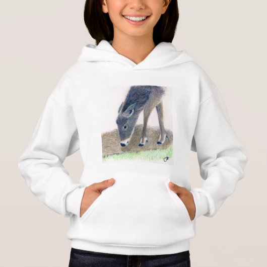 Hirsch Hoodie (Vorderseite)