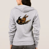 Hirsch Hoodie (Rückseite)
