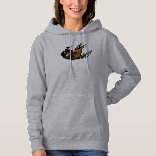 Hirsch Hoodie (Vorderseite)